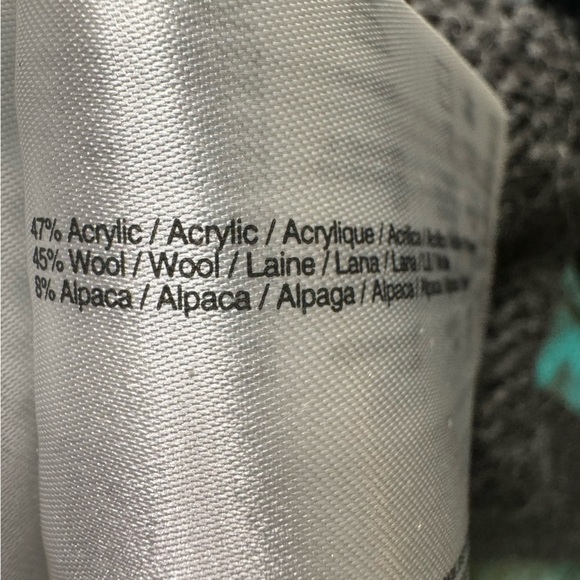 Esprit Faux Fur Collar Wrap Grey Knit Cardigan Belted Size Small - Picture 13 of 14